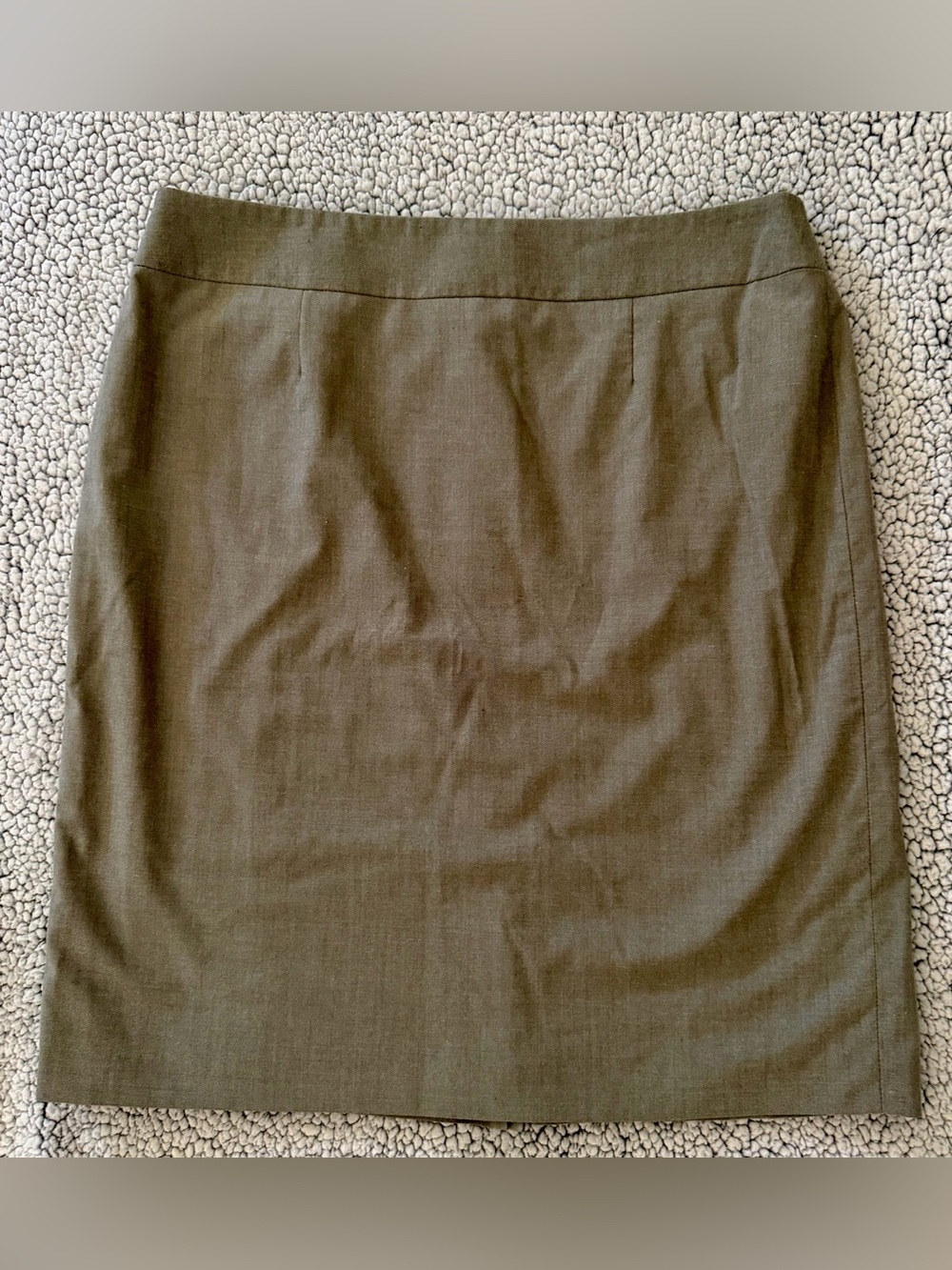 Alex Marie Light Grey Pencil Skirt
